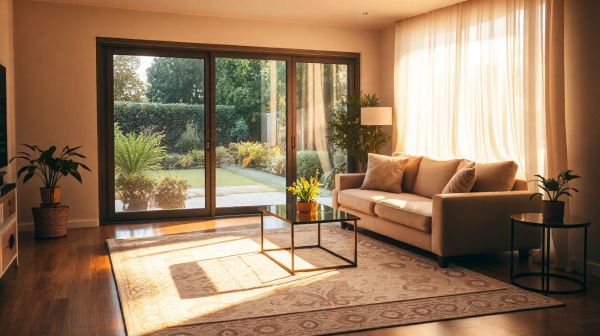 5 idées pour maximiser la lumière avec des portes vitrées