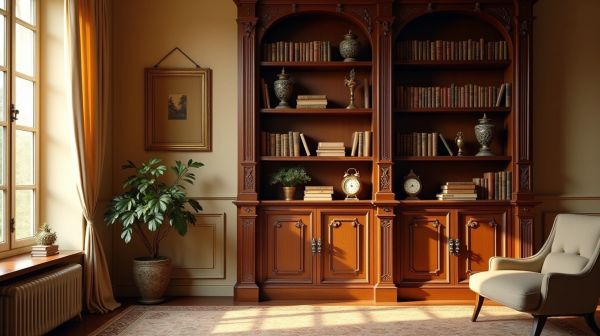 Créer votre bibliothèque sur mesure avec finitions personnalisées