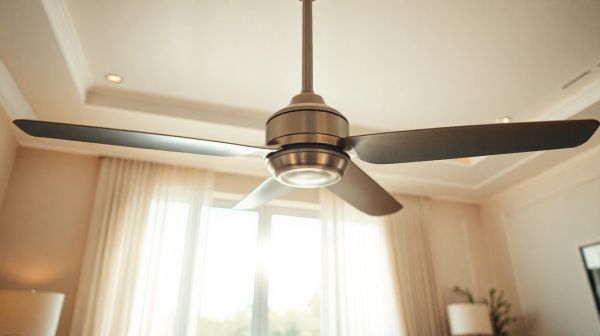 Top 5 ventilateurs de plafond silencieux pour l'été